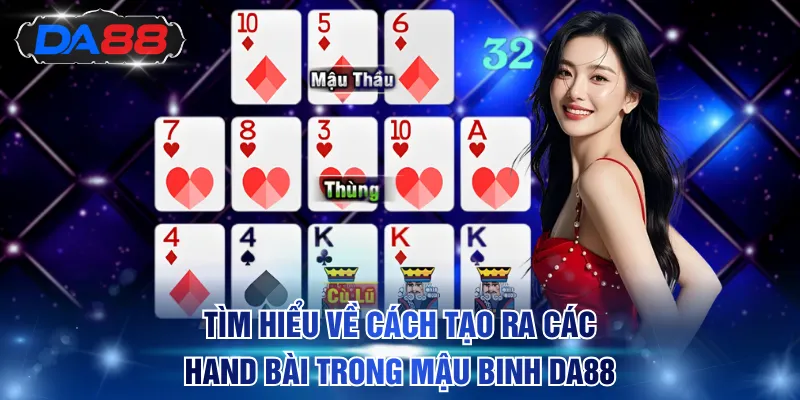 Tìm hiểu về cách tạo ra các hand bài trong Mậu Binh DA88